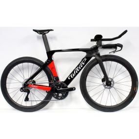 Wilier Turbine Ultegra Di2 disc - Black/Red matt-glossy