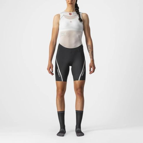 Castelli Velocissima 3 dames koersbroek - Black/silver