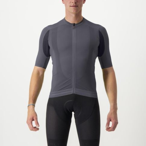 Castelli Superleggera 3 wielershirt korte mouw - Dark grey