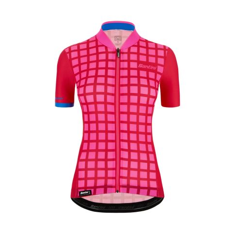 Santini Sleek Grido dames wielershirt korte mouw