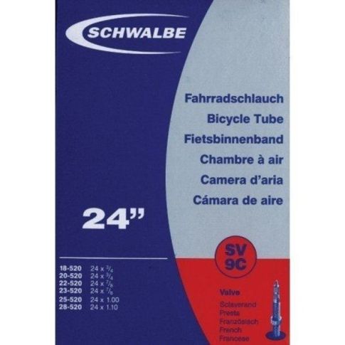 Schwalbe SV9C binnenband-24x1.00"-40mm ventiel