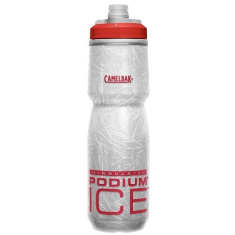 Camelbak Podium Ice bidon - Fiery rood - 620ml