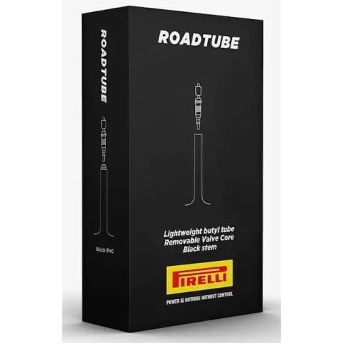 Pirelli RoadTube binnenband - 700x23-30c - zwart ventiel