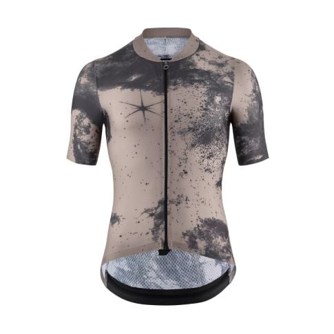 Assos Mille GT S11 Space Trip wielershirt korte mouw - Dune sand