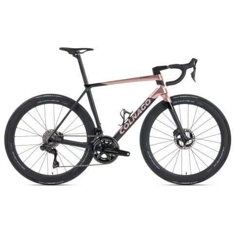 Custom racefiets Colnago C68 disc - HRRG Black/Rose/Gold