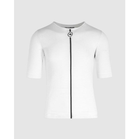 Assos Summer Skin Layer ondershirt korte mouw - Holy white