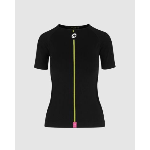 Assos Spring/Fall Skin Layer dames ondershirt korte mouw - Black series