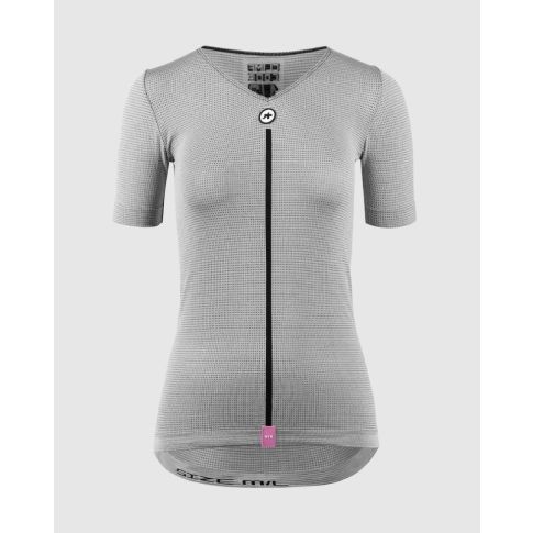 Assos Summer Skin Layer P1 dames ondershirt korte mouw - Grey series