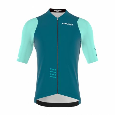 Bioracer Icon wielershirt korte mouw - Pine/Mint