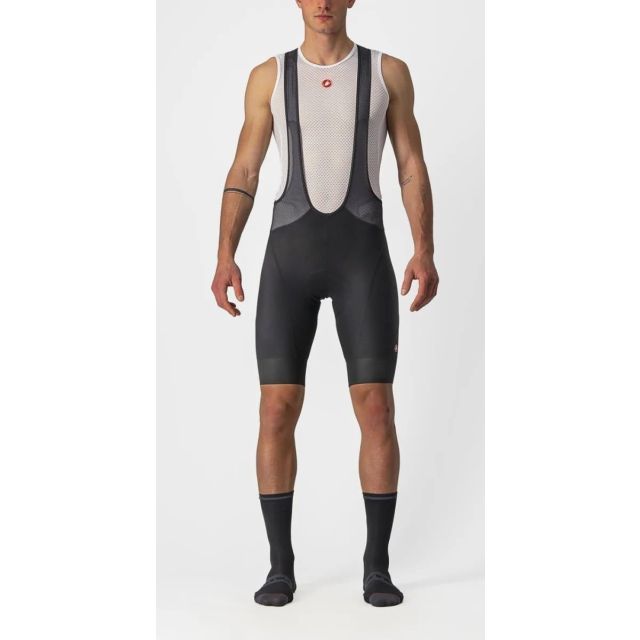 Castelli Endurance 3 koersbroek met bretels-Zwart-XL