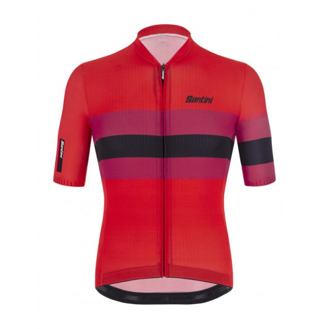 Santini Eco Sleek Bengal wielershirt korte mouw