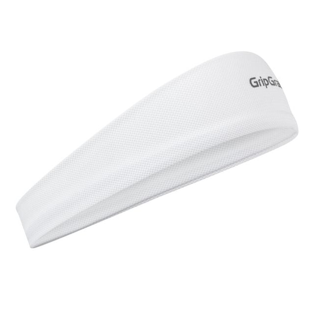 GripGrab Summer hoofdband - White