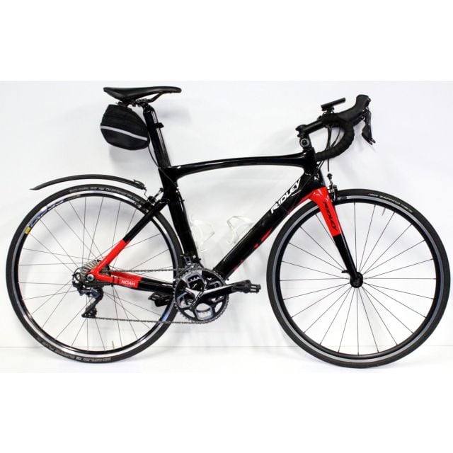 Ridley Noah Ultegra met trapondersteuning (Demofiets) - Zwart/Rood - S