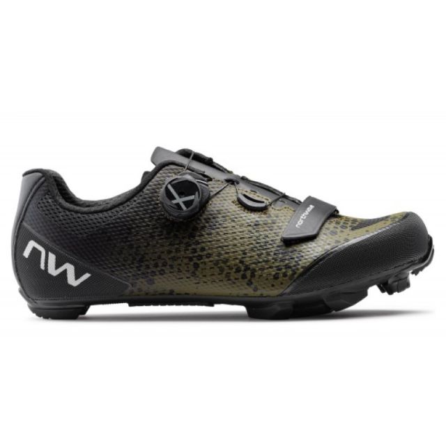 Northwave Razer 2 mountainbikeschoenen - Black/Forest green - 42