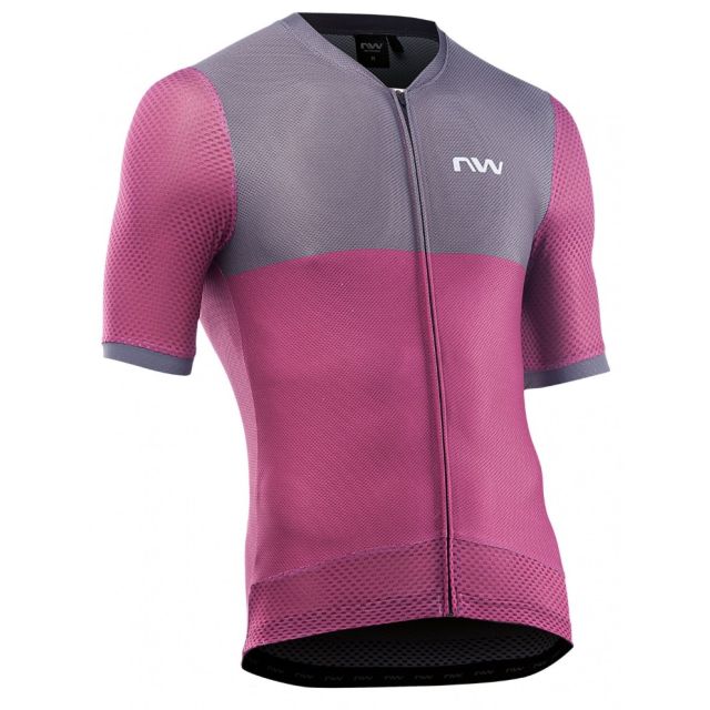 Northwave Storm Air wielershirt korte mouw-Plum-Donkergrijs-XL