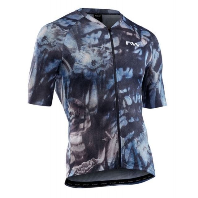 Northwave Blade Flower wielershirt korte mouw - Deep blue - S