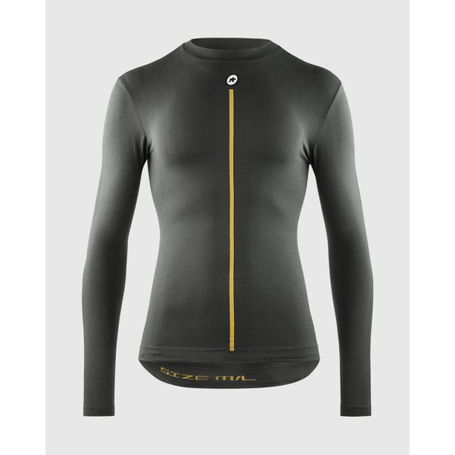 Assos Spring/fall Skin Layer P1 ondershirt lange mouw - Anthracite grey