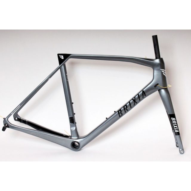 Brixia New Cidneo disc frameset - Silver