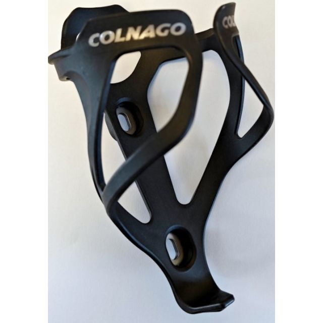 Colnago carbon bidonhouder - Mat zwart/Zilver