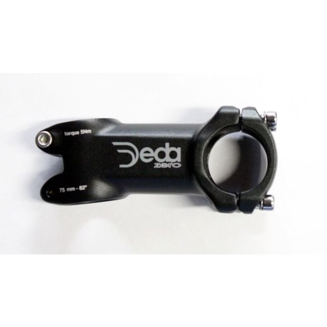 Deda Zero stuurpen - Mat zwart - 75mm