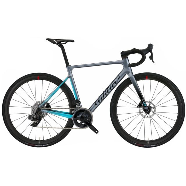 Wilier Zero SL Rival eTap AXS D1 disc - Grey light/Blue glossy