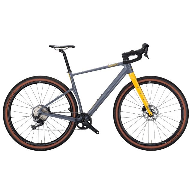 Wilier Adlar Rival XPLR AXS disc + bikepacking kit - Grey/Yellow