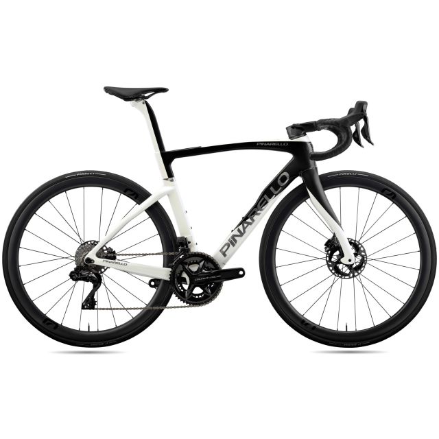 Pinarello F9 disc frameset - D100 Razor white - 46 1/2cm