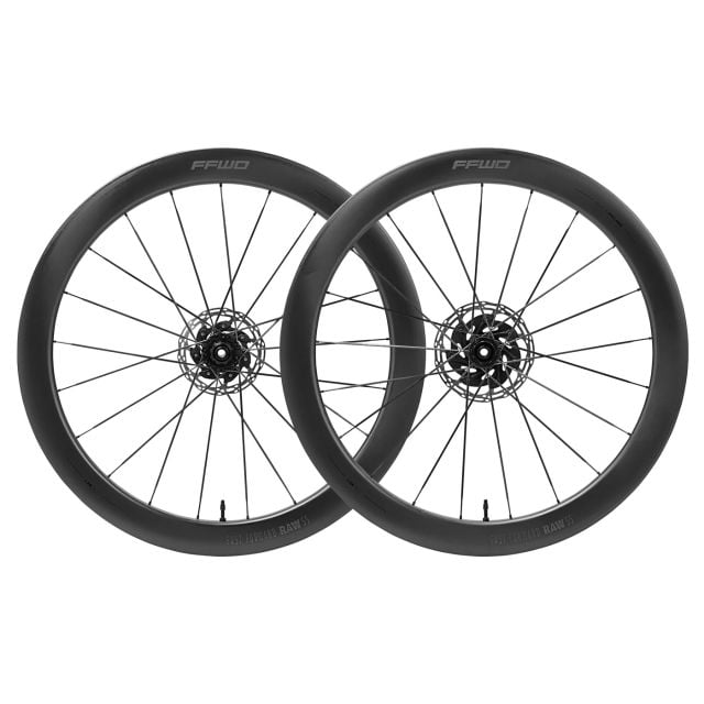 FFWD RAW 55 CS carbon disc wielset