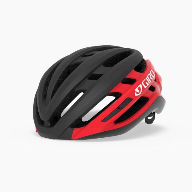 Giro Agilis MIPS fietshelm - Matte black/Bright red - S