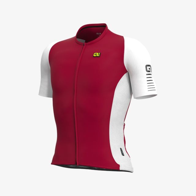 Alé R-EV1 Race 2.0 wielershirt korte mouw-Masai rood-S