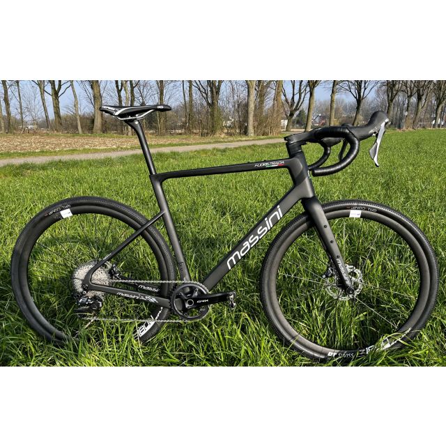 Massini Fuoristrada II gravel frameset - Matt black - XL