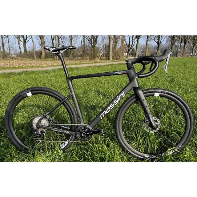 Massini Fuoristrada II gravel frameset - Matt black - M