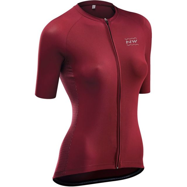 Northwave Allure dames wielershirt korte mouw-Rood-XL