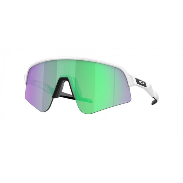 Oakley Sutro Lite Sweep fietsbril - Matt white/Prizm road jade