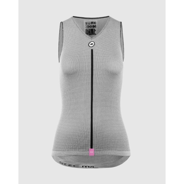 Assos Summer Skin Layer P1 dames ondershirt mouwloos - Grey series