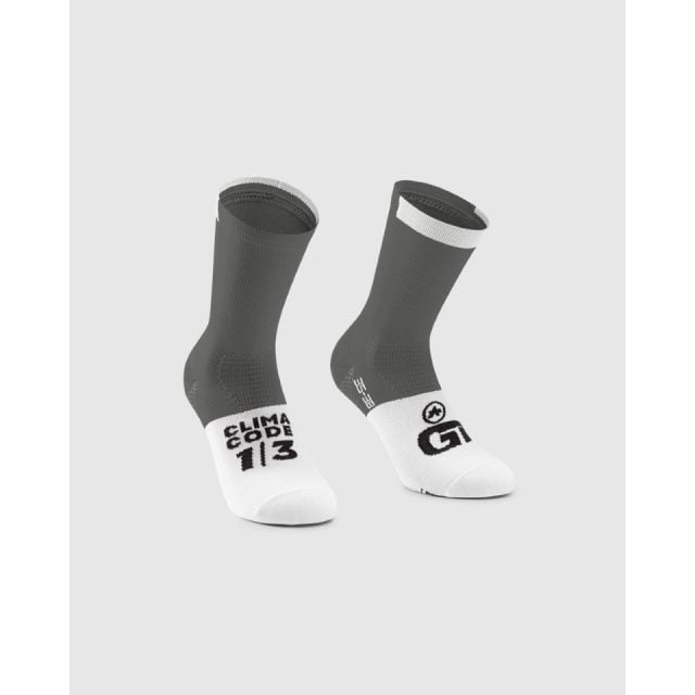 Assos GT C2 fietssokken - Rock grey - I