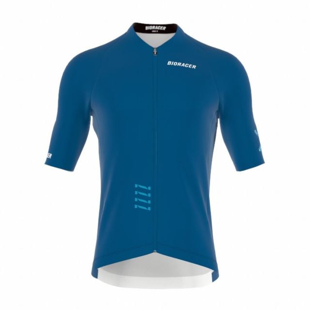 Bioracer Icon wielershirt korte mouw - Petrol blue