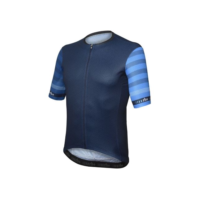 Zero RH+ Lab wielershirt korte mouw-Helix blauw ciclani-S