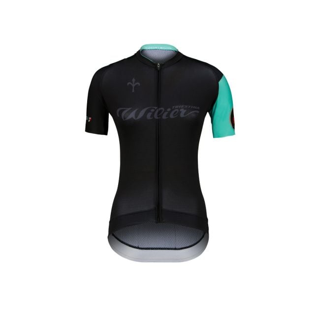 Wilier Cycling Club dames wielershirt korte mouw - Black - XL