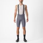 Castelli Espresso koersbroek met bretels - Smoky grey