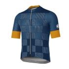 Dotout Damier wielershirt korte mouw